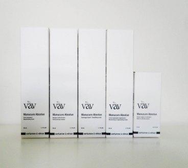 Vertumne à Vénus - Packaging Manucure Absolue La Gamme Manucure Absolue de Vertumne à Vénus