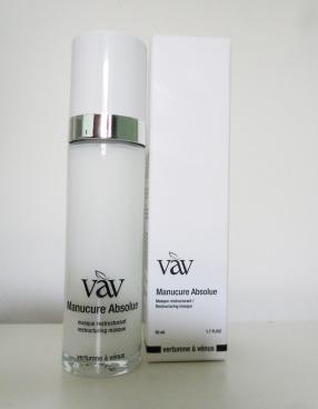 Masque Restructurant VàV Vertumne à Venus La Gamme Manucure Absolue de Vertumne à Vénus