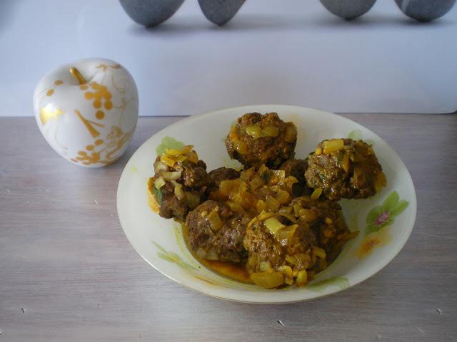 Tajine de Keftas aux herbes Tajine de Keftas aux herbes