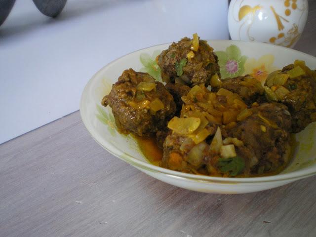Tajine de Keftas aux herbes Tajine de Keftas aux herbes