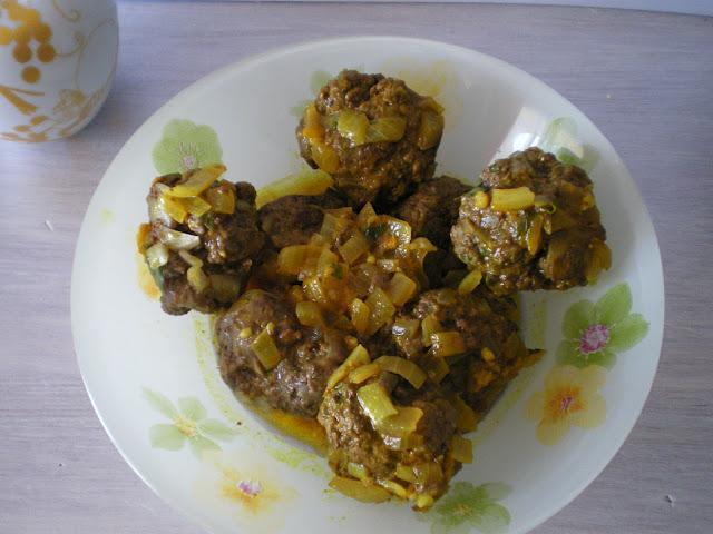 Tajine de Keftas aux herbes Tajine de Keftas aux herbes