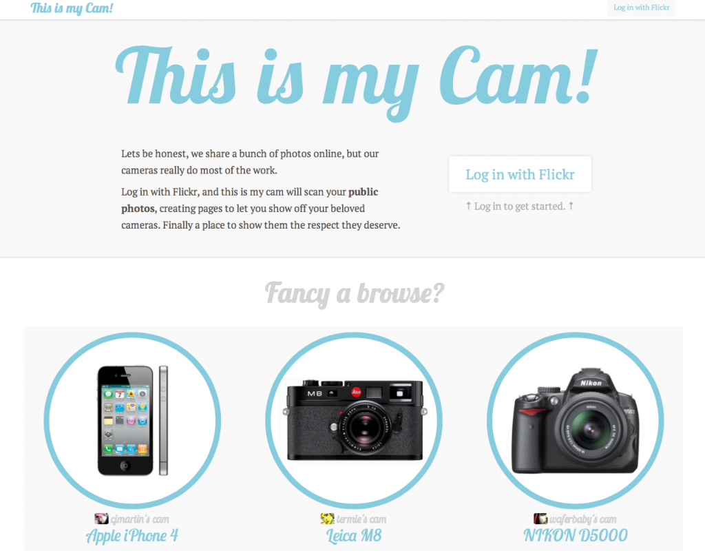 This is my Cam : Vos photos sur Flickr, par type d’appareil photo…