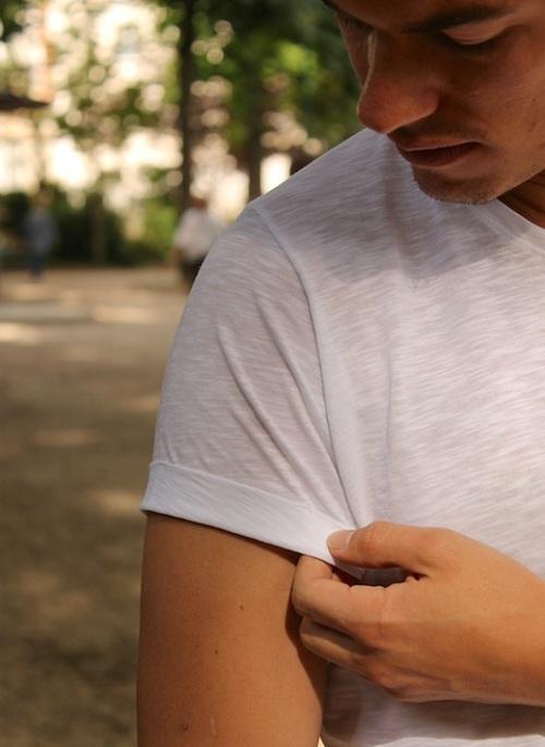 Quand les blogs proposent leurs collection: l'exemple de BonneGueule. tee-shirt bonne gueule matiere