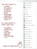 Drafts maintenant disponible sur iPad Drafts maintenant disponible sur iPad