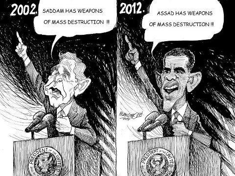 Syrie : Barack Obama, Nobel de la paix, va-t-en-guerre comme George Bush Jr.