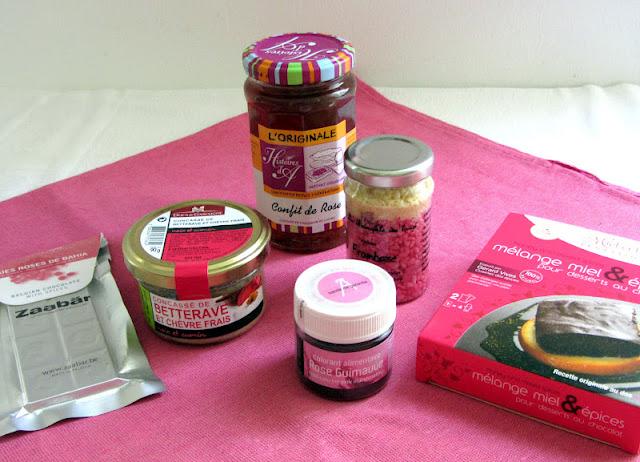 Délicieusement rose, la boite à Miam d'août ! Délicieusement rose, la boite à Miam d'août !