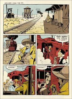 Album BD : Texas Cowboys de Lewis Trondheim et Matthieu Prudhomme