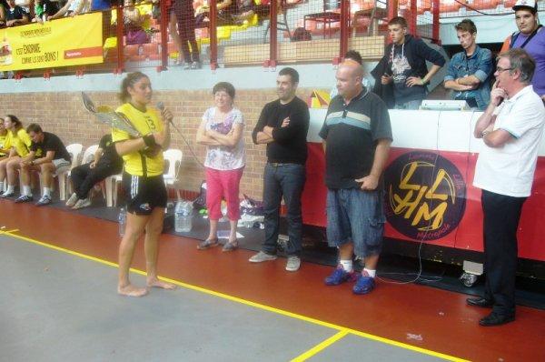 L'équipe française de Mios, qui évolue en Ligue Féminine de handball, vainqueur de la Venus Cup 2012, deuxième du nom L'équipe française de Mios, qui évolue en Ligue Féminine de handball, vainqueur de la Venus Cup 2012, deuxième du nom