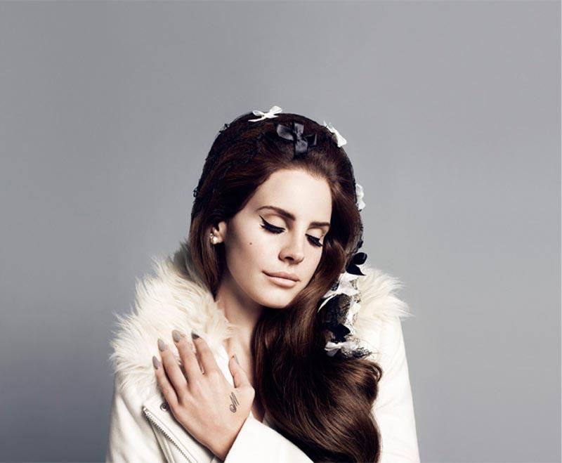 lana del rey10 Lana del Rey Keeps it Sweet for H&Ms Fall 2012 Campaign by Inez & Vinoodh