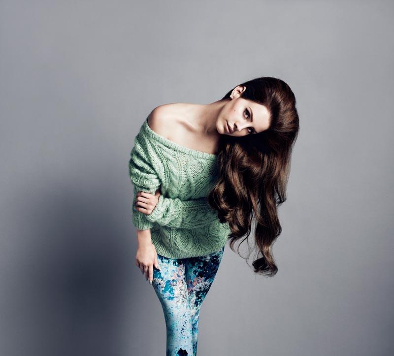 lana del rey2 Lana del Rey Keeps it Sweet for H&Ms Fall 2012 Campaign by Inez & Vinoodh