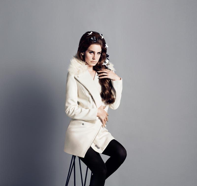 lana del rey3 Lana del Rey Keeps it Sweet for H&Ms Fall 2012 Campaign by Inez & Vinoodh