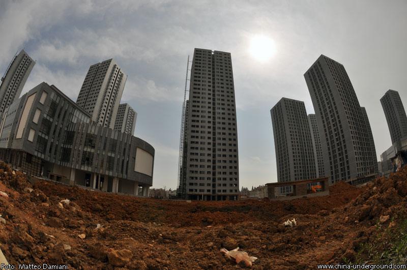 Chenggong, ville abandonnée avant d'avoir été habitée Chenggong, ville abandonnée avant d'avoir été habitée