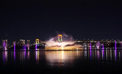 Magnifique spectacle Son, Eau et Lumière de Tokyo Magnifique spectacle Son, Eau et Lumière de Tokyo