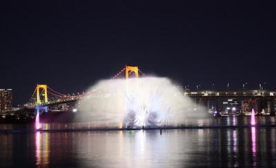Magnifique spectacle Son, Eau et Lumière de Tokyo Magnifique spectacle Son, Eau et Lumière de Tokyo