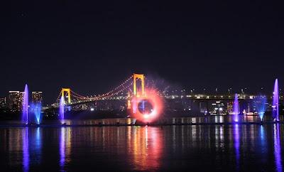 Magnifique spectacle Son, Eau et Lumière de Tokyo Magnifique spectacle Son, Eau et Lumière de Tokyo