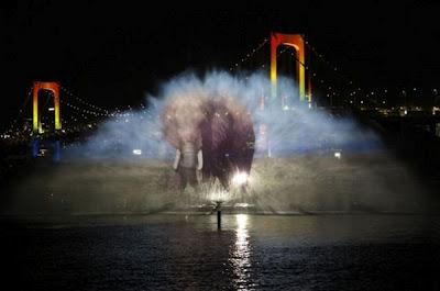 Magnifique spectacle Son, Eau et Lumière de Tokyo Magnifique spectacle Son, Eau et Lumière de Tokyo