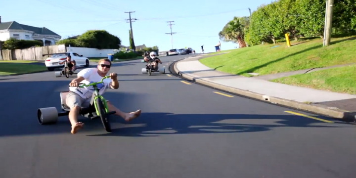 Trike Drifting, du tricycle extrême ! Trike Drifting, du tricycle extrême !