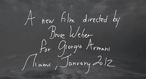 img-giorgio-armani-bruce-weber_160049477253 Focus sur le dernier court-métrage de Bruce Weber