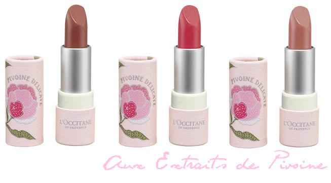 Quand L'Occitane allie Pivoine et rouge à lèvre! OccitanePivoine.jpg