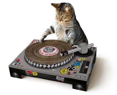 David Guett’chat, la platine DJ à gratter pour chat