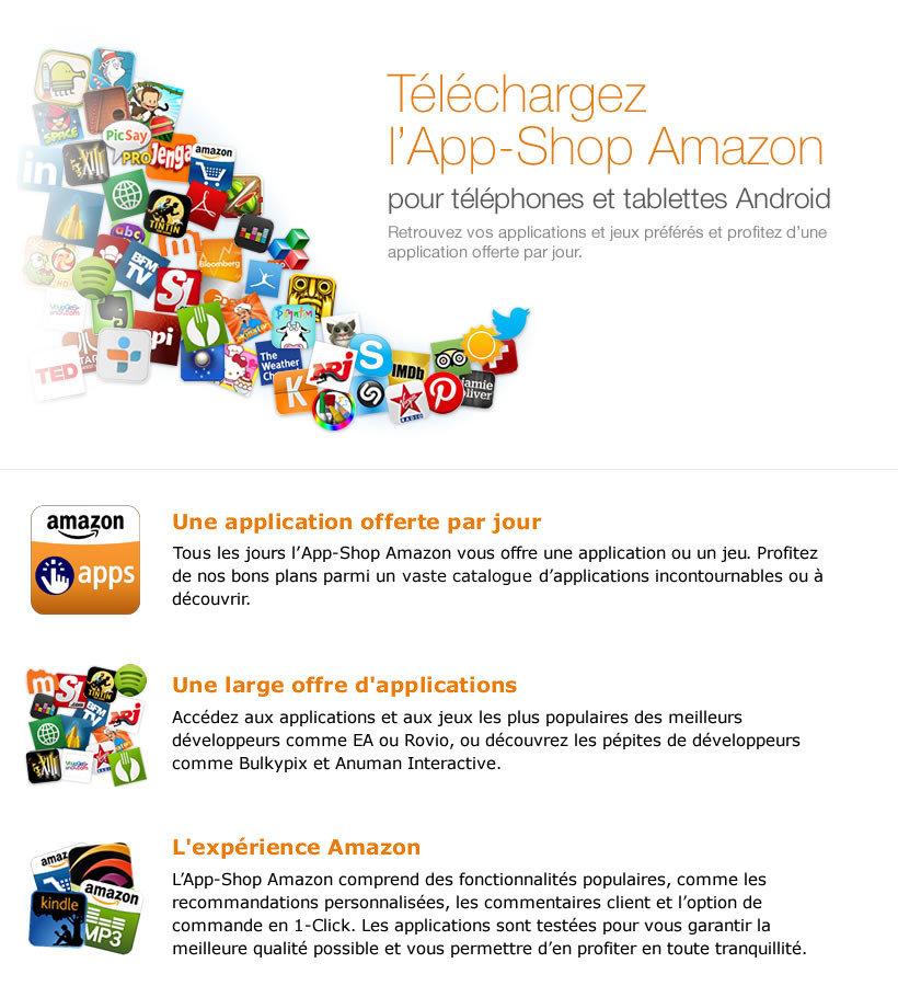 L’App-Shop de Amazon disponible en France