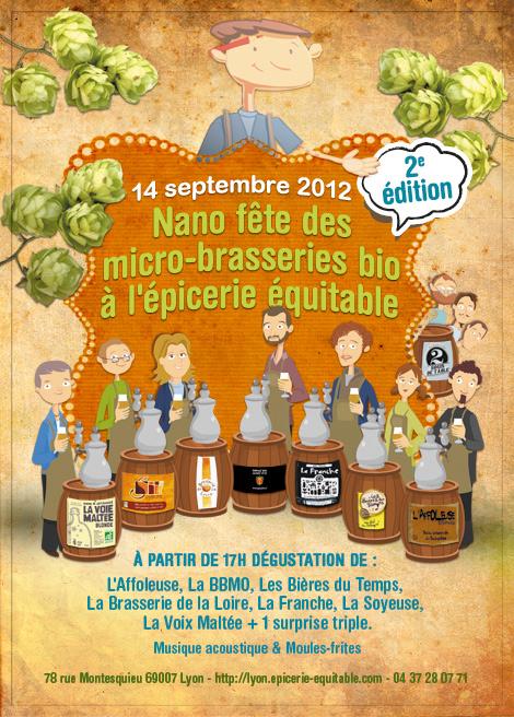 Nano fête des micros brasseries bio 2012 Nano fête des micros brasseries bio 2012