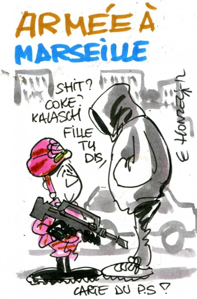 Forrest Hollande envahit Marseille