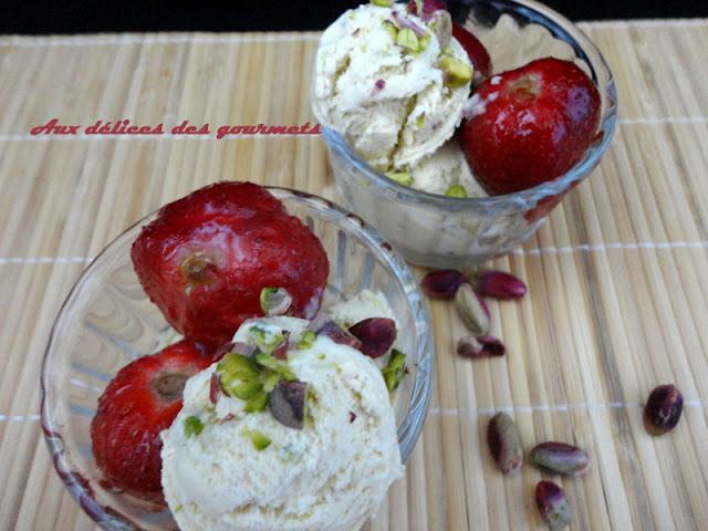 GLACE A LA PISTACHE GLACE A LA PISTACHE