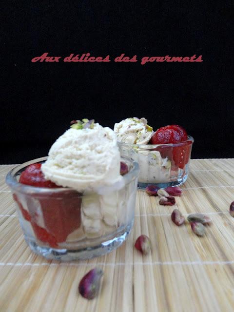 GLACE A LA PISTACHE GLACE A LA PISTACHE