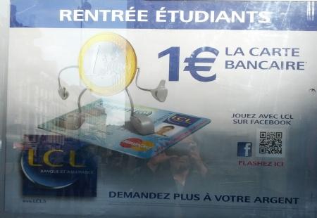 Promotion étudiants LCL Affiche LCL