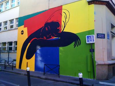 Sunday Street Art : FKDL - passage Hébrard  / rue Saint Maur - Paris 10