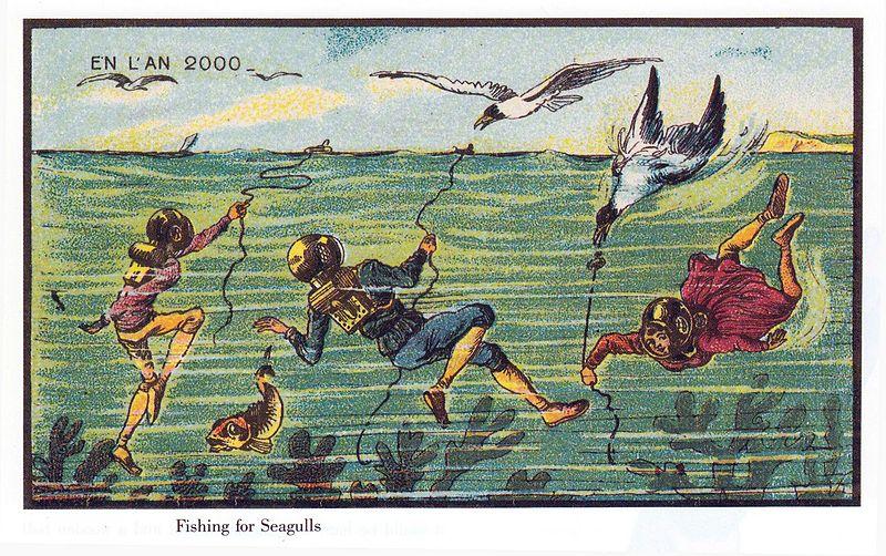 800px-France_in_XXI_Century._Fishing Jean-Marc Côté : En l’An 2000