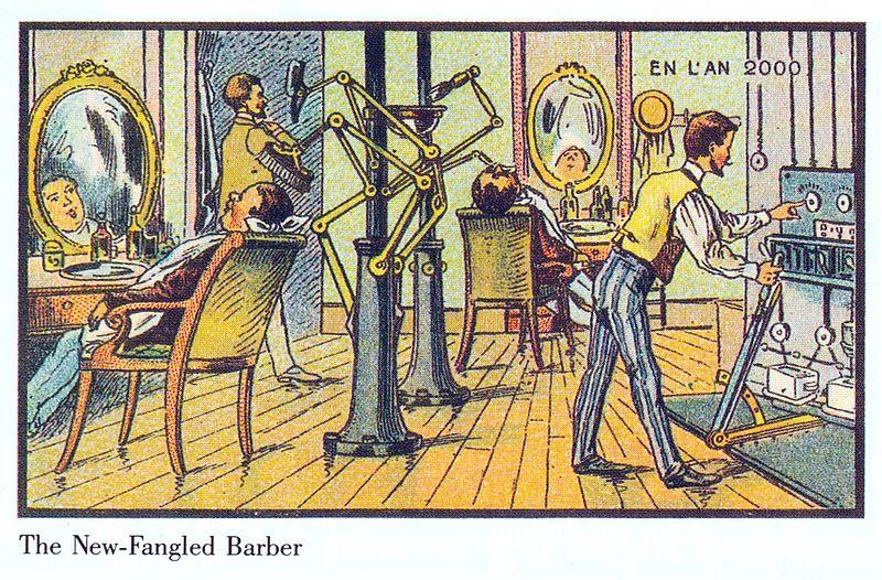 800px-France_in_XXI_Century._Barber Jean-Marc Côté : En l’An 2000