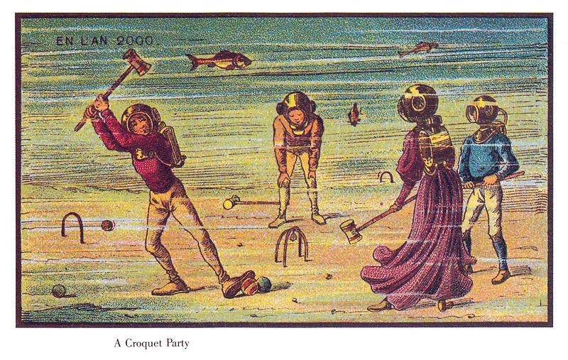 800px-France_in_XXI_Century._Water_croquet Jean-Marc Côté : En l’An 2000