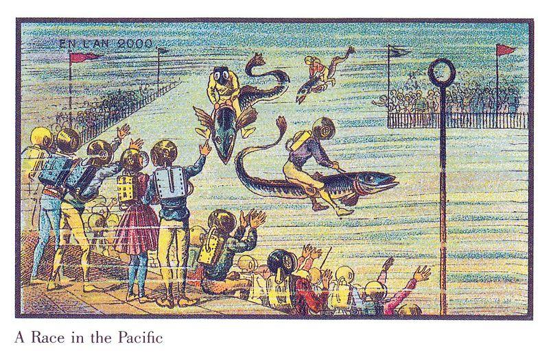 800px-France_in_XXI_Century._Race_in_Pacific Jean-Marc Côté : En l’An 2000