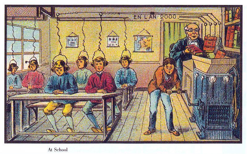 800px-France_in_XXI_Century._School Jean-Marc Côté : En l’An 2000