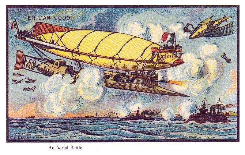 800px-France_in_XXI_Century._Air_battle Jean-Marc Côté : En l’An 2000