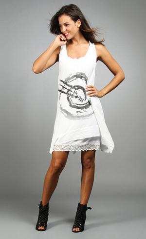 ROBE3 Tendance Black & White ! On fond !