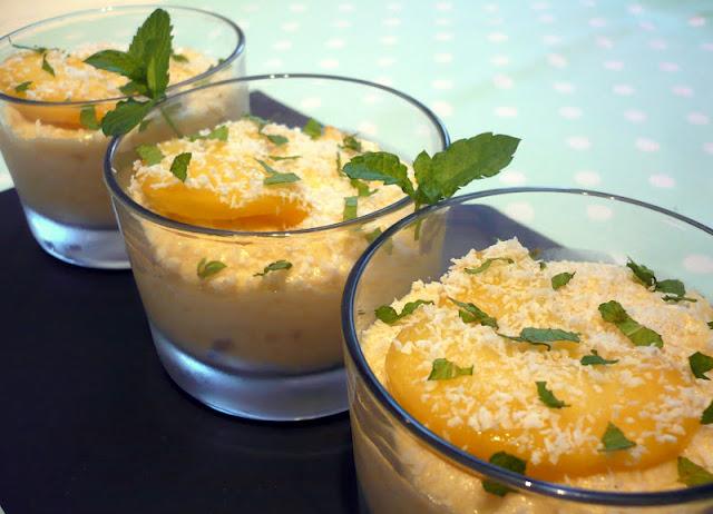 Mousse à la pêche toute fraîche ^^ Mousse à la pêche toute fraîche ^^