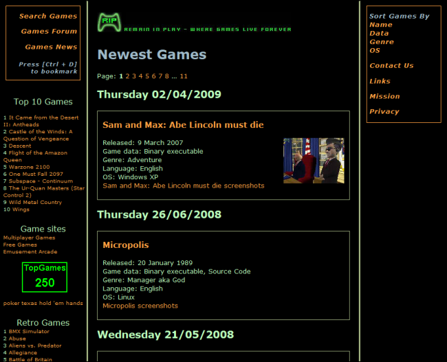 14_remain_in_play Les meilleurs sites Web pour télécharger et jouer aux anciens jeux-vidéo