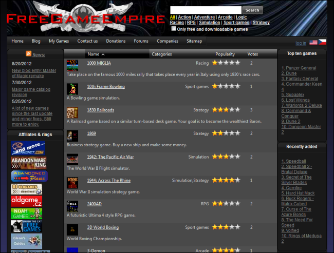 11_free_game_empire Les meilleurs sites Web pour télécharger et jouer aux anciens jeux-vidéo