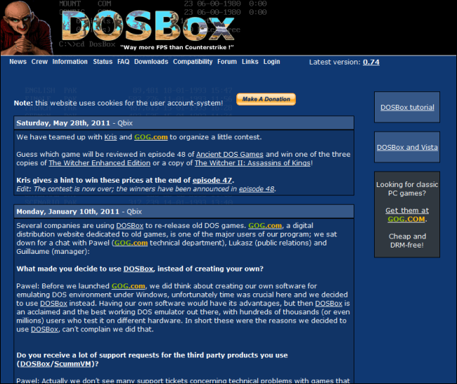 03_dosbox Les meilleurs sites Web pour télécharger et jouer aux anciens jeux-vidéo