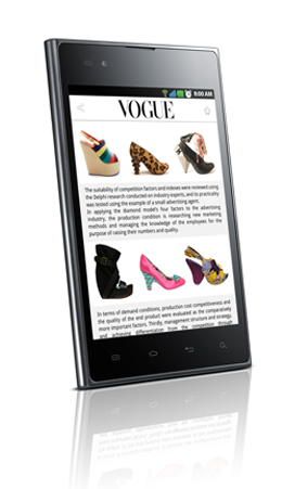 LG Optimus Vu L’Optimus Vu : le dernier né des smartphones LG