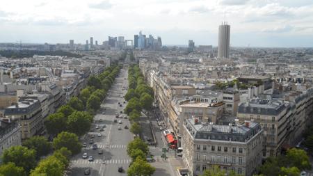avenue grande armée arc triomphe arc triomphe la defense