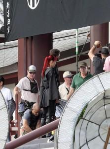 wolverine-rila-fukushima-yukio Photos tournage : Wolverine est arrivé au Japon