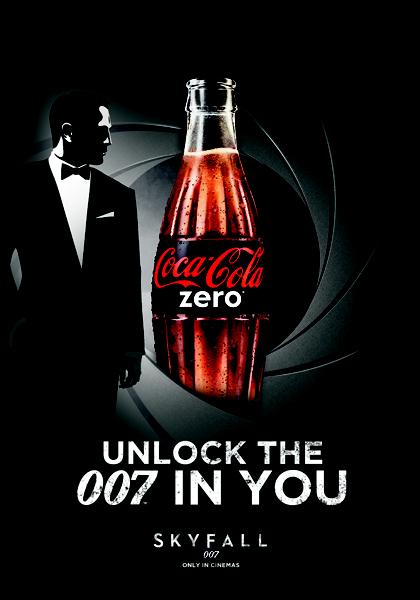 James Bond: Coca-Cola lance une bouteille speciale « Skyfall »