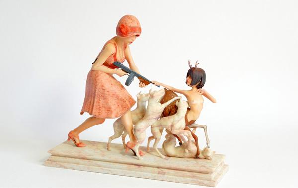 Les sculptures à l’imprimante 3D de Eric van Straaten