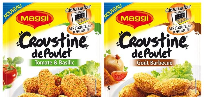 Maggi: échantillons gratuits de CROUSTINE de poulet Photo : N'oubliez pas : Mercredi de 13h30 à 14h30, demandez gratuitement votre échantillon du nouveau produit CROUSTINE de Poulet MAGGI pour un poulet tendre à l'interieur et croustillant à l'extérieur ! Qui sera de la partie ?