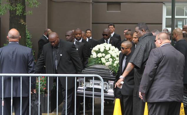 Les funérailles de Chris Lighty