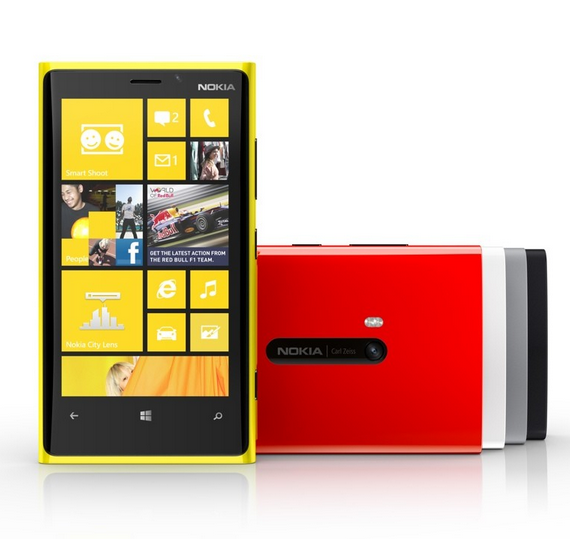 Nokia présente son Lumia 920.
